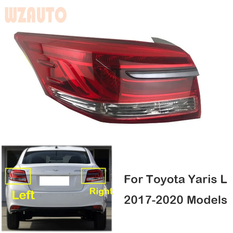 Auto Задната Броня Задна Светлина Капачка на Стоп-сигнала Корпус, Стоп-сигнал За Toyota Yaris L 2017 2018 2019 2020