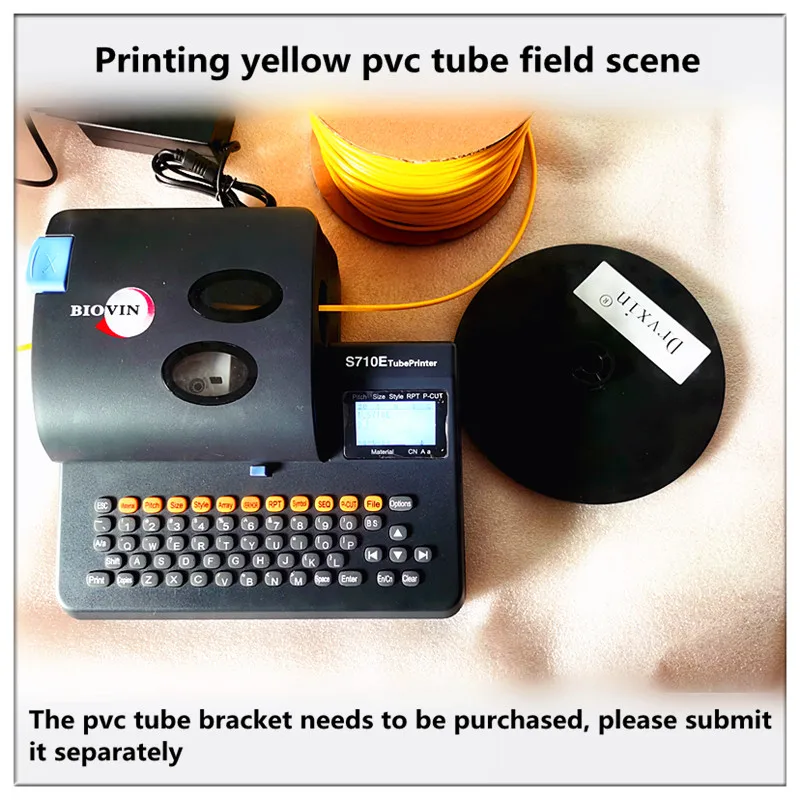 s700e актуализация s710e BIOVIN тръбен принтер, кабел за връзка към КОМПЮТЪР ID pritner, печатна машина с фитил, е-машина за нанасяне на надписи