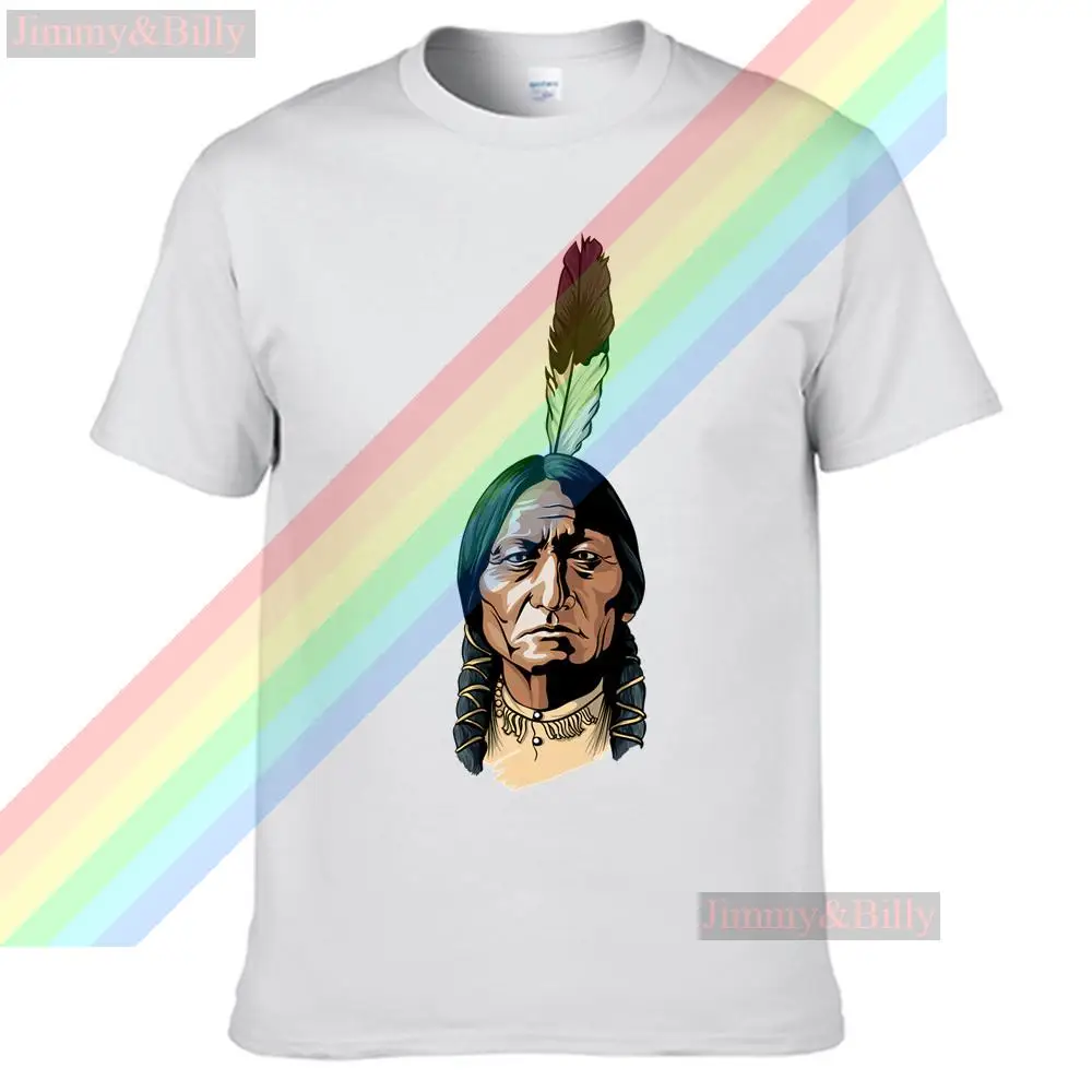 Древен Прическа Аборигени Индиана, Тениски За Мъже, Ограничен Издание, Брандираната Тениска Унисекс, Памучни Удивителни Блузи С Къс Ръкав