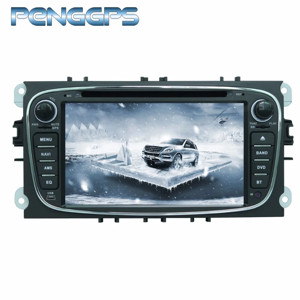 Android 8,1 Авто CD / DVD Плейър GPS Навигация за Ford Focus, Mondeo, Galaxy Радио IPS Екран, Мултимедия WIFI Автомагнитола Главното Устройство Изображение 0 